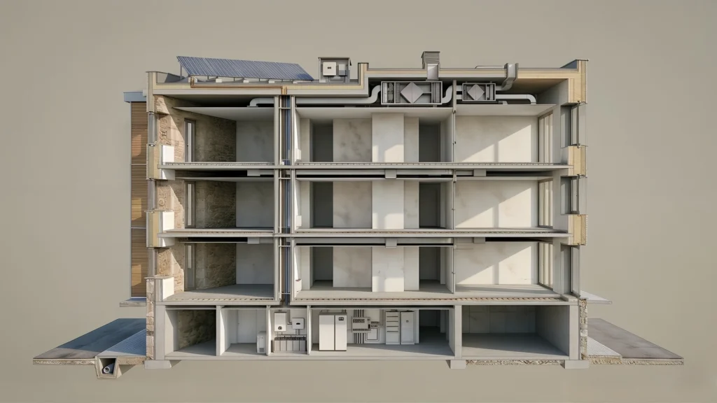 Rehabilitación y eficiencia energética de edificios